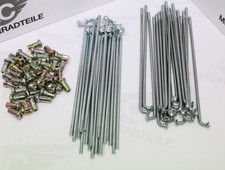 Honda CL 450 K0-K6 Speichensatz Vorderrad 19" Reproduktion Duplex Bremse Trommel