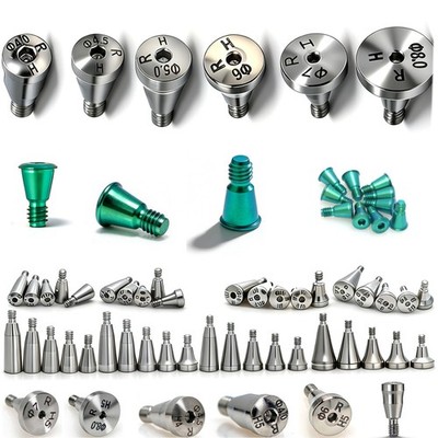 US 10pcs Dental Healing Abutment Cap Regular Platform Fit Oss Hiossen ET Implant