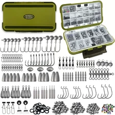 Vipfish Fishing Tackle Box with Tackle Included,264/397PCS Fishing Kits