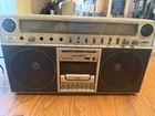 VTG Panasonic RX-5250 Boom Box Tape Deck Radio Ghetto Blaster Dollby Cracked