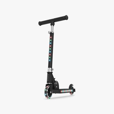 JETSON JUPITER KICK SCOOTER WITH LED LIGHTS - BLACK