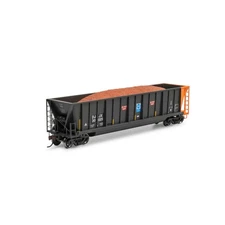 Athearn HO ATH Berwick Bathtub Gondola w/Load DJJX Primed For Grime #30025