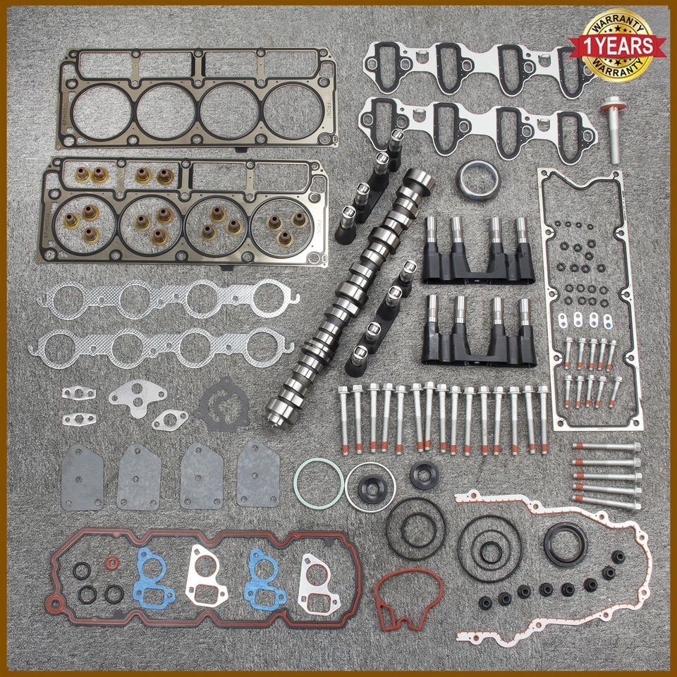 Kit completo de elevadores NO AFM para Chevrolet Silverado 1500 2005-2013 5,3 L GMC Foto 2 de 4