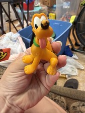 Disney Pluto PVC Figure Sitting Pose Vintage ...