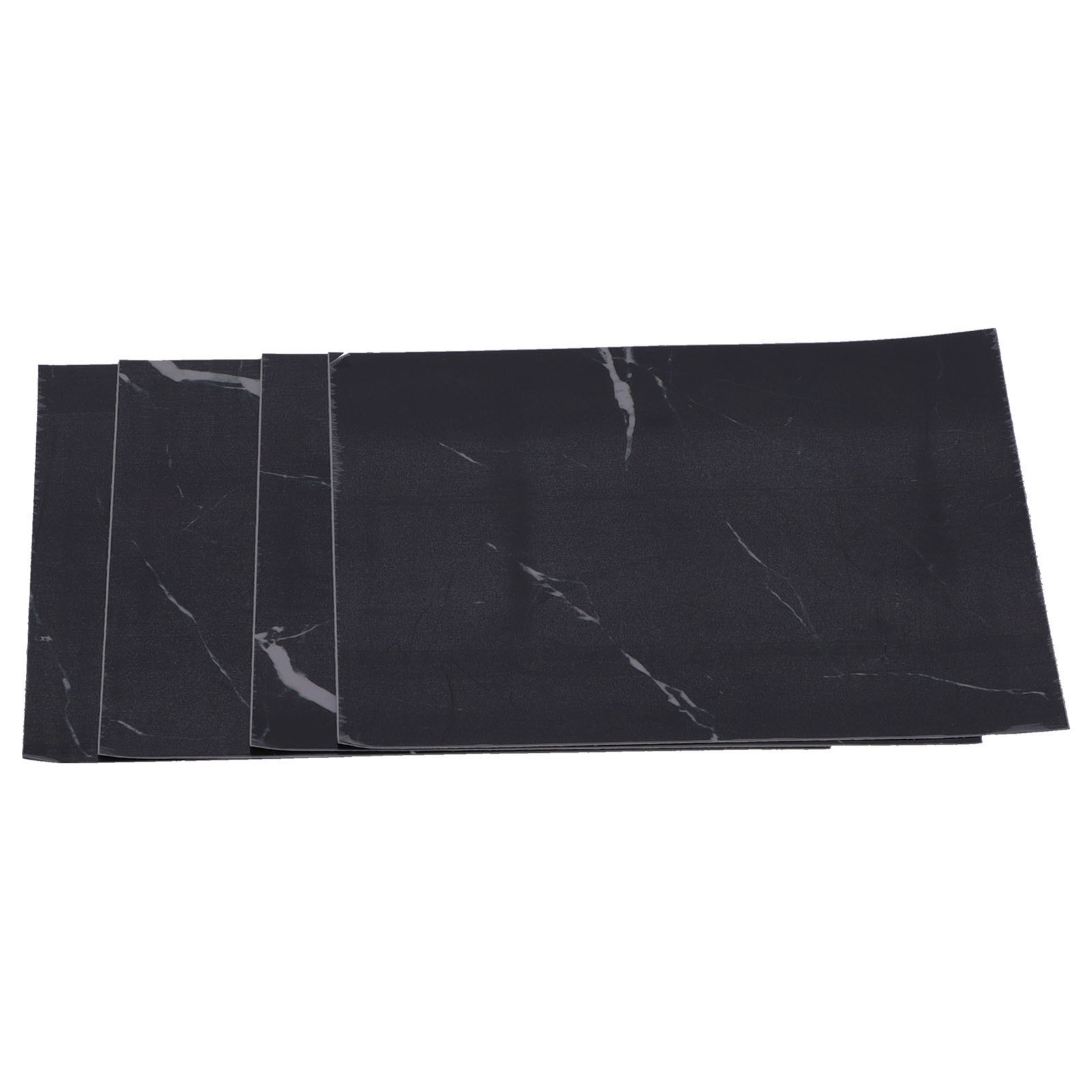 4Pcs Thickened PVC Tile Sticker Waterproof SelfAdhesive Floor Sticker For