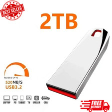 Memory Stick USB 3.2- 128GB 256GB 518GB 1TB 2TB Large Capacity Flash Pen Drive
