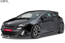 Front Ansatz Spoiler Schwert Diffusor Lippe für Opel Astra J GTC OPC FA256