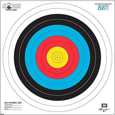 80Cm School Spot Target 33'' X 33'' Recyclable Plastic Weather Resistant Target Tn