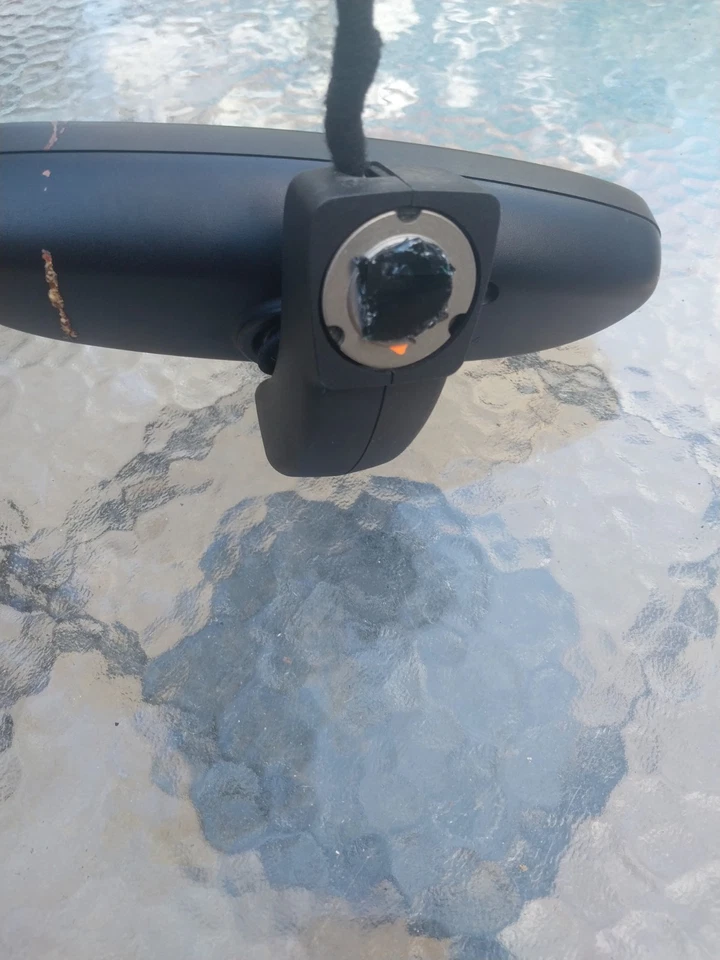  2003-2008 BMW e85 e86 Z4 Interior Inside Rear View Mirror OEM 4 Pin - Image 3 of 4