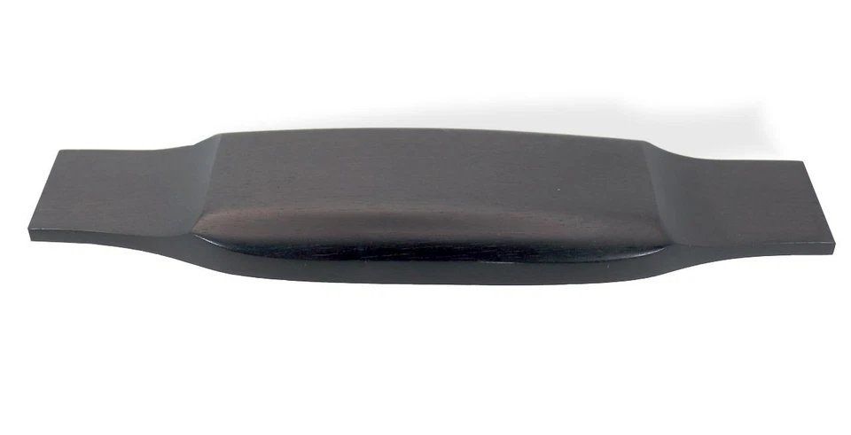 Bridge Acoustic Guitar Blank M Style DIY No Holes or Slot Ebony XTall 109870EB - Image 2 of 4