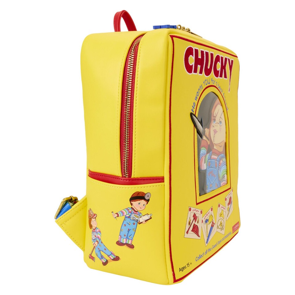 Child's Play Chucky Good Guys Box Mini Backpack 671803523128 | eBay ...
