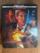 Air Force One w. Steelbook 4K UHD Blu-ray Digital, 1997, Region Free NEW