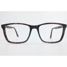 Police VPL 672 Eyeglass Frames Dark Tortoise Rectangular 52-17-145 Col 0738