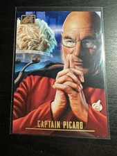 2022 Greg Horn Art Card - Captain Picard #073 - Sir Patrick Stewart (JC085)