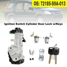 Ignition Switch Cylinder Door Lock 72185-S9A-013 w/Key For Honda Element CR-V