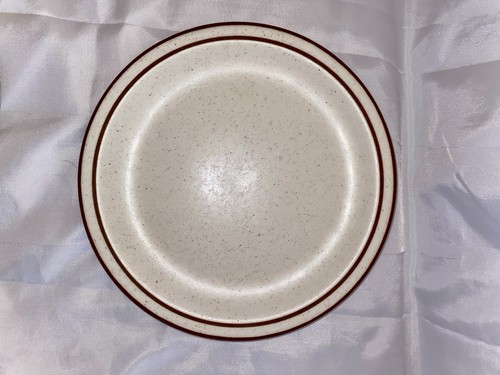 Buffalo China Restaurant Ware 3pc Plate Setting Brown Stripe Speckled - Picture 10 of 14