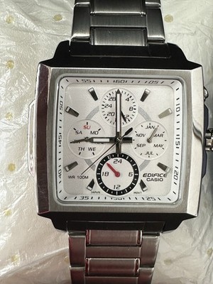 Casio Edifice EF-324D-7A White Dial Men s Watch