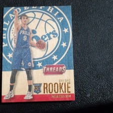 Panini 2016-17 Threads Wood Rookies Dario Saric #245 76ers Basketball Card