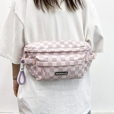 Modische und vielseitige Studenten-Canvas-in-trendige Brusttasche Neu