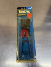 Ideal 30-696 Ratchet Telecaster Crimp Tool For Telephone Cable New Old Stock