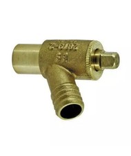 15mm BRASS TYPE A DRAIN OFF COCK  PACK OF X5