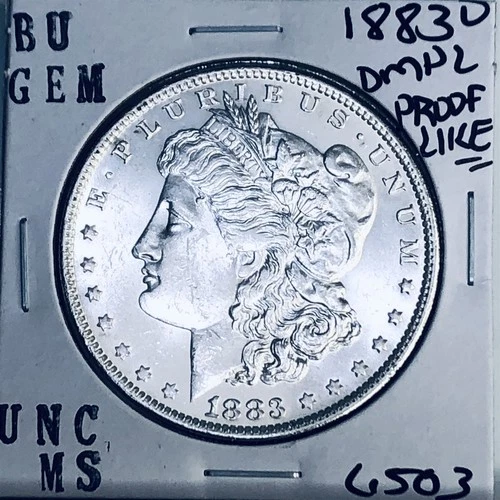 1883 O BU GEM MORGAN SILVER DOLLAR UNC MS+++ U.S. MINT RARE COIN 6503