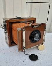 Contessa Deckrullo Nettel Teak Tropical Zeiss Tessar 15cn f/4.5 Lens