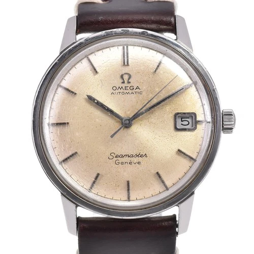 OMEGA Seamaster 166.037SP vintage Cal.565 Date Automatic Men's Watch P#145748