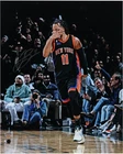 Jalen Brunson New York Knicks Autographed 16' x 20" Celebration Photograph