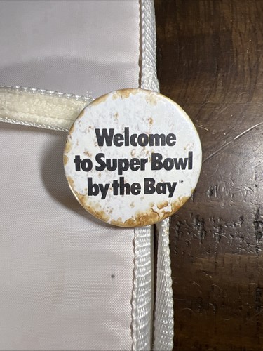 Vintage 1985 Super Bowl XIX Apple Computer Sitzkissen!!! 49ers vs. Dolphins - Bild 3 von 5