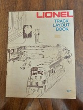 Vintage Lionel Track Layout Book 027 Gauge 1975