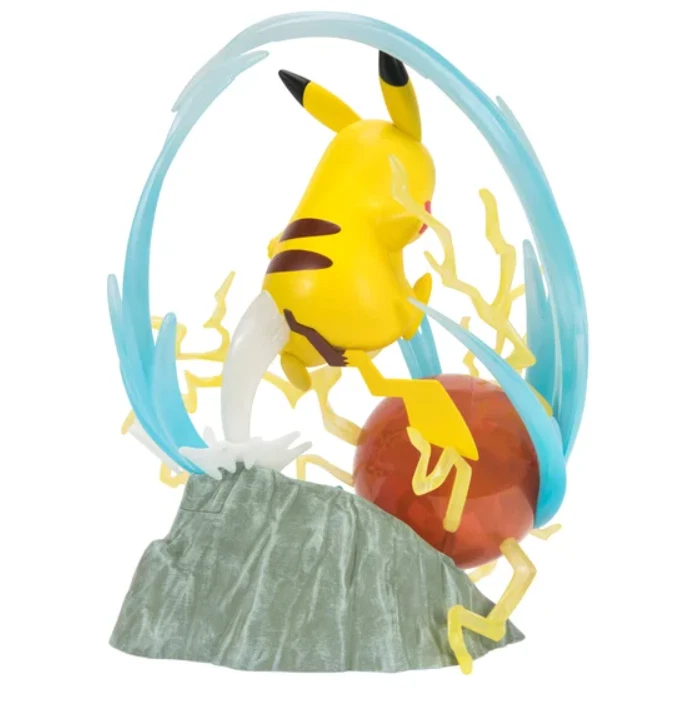 Pokemon Pikachu 13" Deluxe Collector Statue Jazwares Select Wave 2 NEW - Image 2 of 4