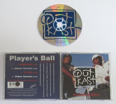 Outkast - USA CD Single - ''Player's Ball'' - 4 versions - disc NM - cut-out
