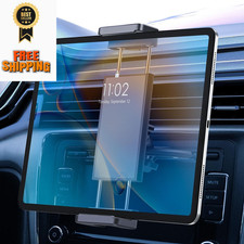 EEEKit 2 in 1 CD Slot Tablet Car Mount, Universal 360  Rotation Black