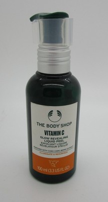 THE BODY SHOP Vitamin C Glow-Revealing LIQUID PEEL - 3.3 oz - NEW