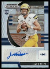 2020 Panini Prizm Draft Picks Prizms Blue Autographs Jacob Knipp Auto Northern