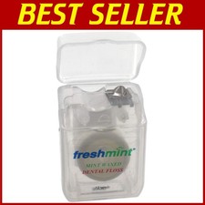 144 Mint Waxed Dental Floss Spools - Perfect for All Ages and Charitable Giving