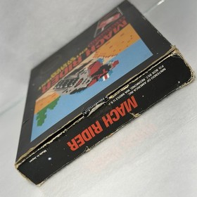 Mach Rider⭐️Gloss Sticker Seal Test Market⭐️Nintendo NES Complete CIB Black Box