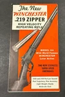 Vintage Winchester .219 Zipper Rifle Brochure
