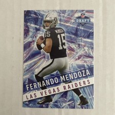 FERNANDO MENDOZA RC #15 Las Vegas Raiders 2026 NFL Draft