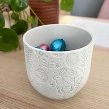 Easter Spring Pot for Small Chocolate Eggs Candy Pot Cup Home Decor Gift
