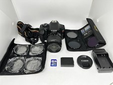 Canon EOS T6 Rebel 1300D 18MP DSLR Camera w/ 18-55mm IS II Lens and more