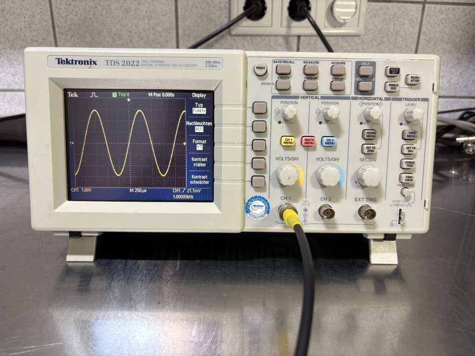 Tektronix TDS 2022 200 MHz 2Gs Oszilloskop mit 6 Monaten Garantie - Bild 3 von 4