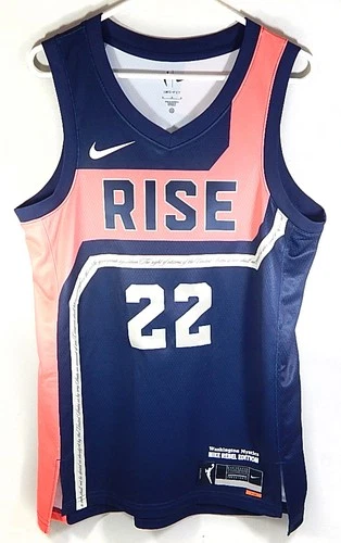 Alysha Clark #22 Washington Mystics Rise Nike Rebel Victory Jersey New 2XL 56