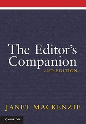 The Editor's Companion Janet MacKenzie Neues Buch 9781107402188