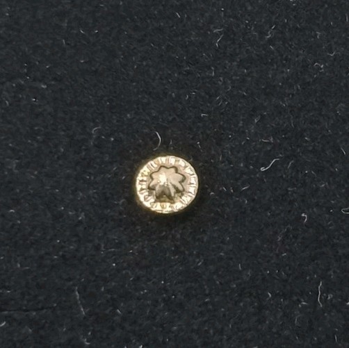 Recambio Pendientes oro Blanco 18k 750 Mls. Cierre Rosca Tuerca Universal 5 MM.