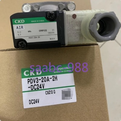 1PCS NEW IN BOX  CKD solenoid valve PDV3-20A-2H-DC24V