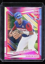 Juarlin Soto 2022 Panini Elite Extra Edition #176 Pink