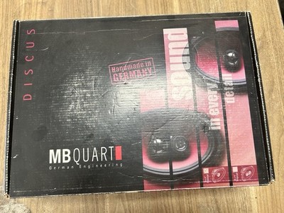 OLD SCHOOL MB QUART 6x9 MADE IN GERMANY 2-WAY CAR AUDIO COAXIAL SPEAKERS NEW