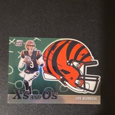 Panini 2023 Contenders Optic XS and Os Joe Burrow Blue Prizm #XO-9 /99 Bengals